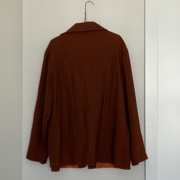 Rust Colored Men’s Jacket - Picture 3 of 3